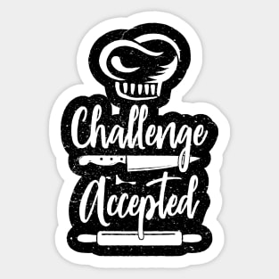 Challenge Accepted Sticker